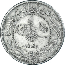 Coin, Turkey, Muhammad V, 20 Para, 1909/AH1327, Qustantiniyah, EF(40-45)