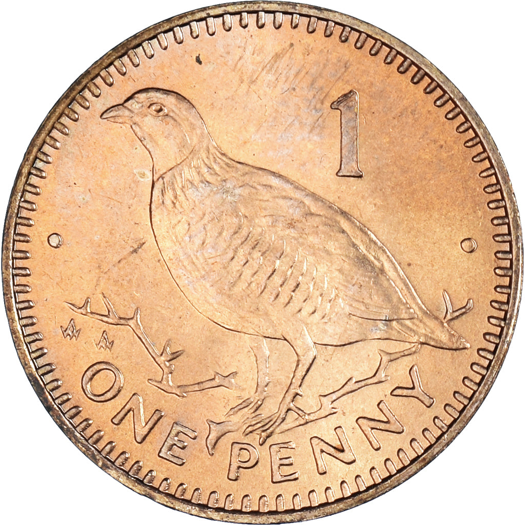 Moneta, Gibilterra, Elizabeth II, Penny, 1991, BB+, Bronzo, KM:20