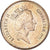 Munten, Gibraltar, Elizabeth II, Penny, 1991, PR, Bronzen, KM:20