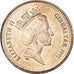 Moneta, Gibraltar, Elizabeth II, Penny, 1991, AU(55-58), Brązowy, KM:20