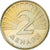 Moeda, Macedónia, 2 Denari, 1993, MS(60-62), Latão, KM:3
