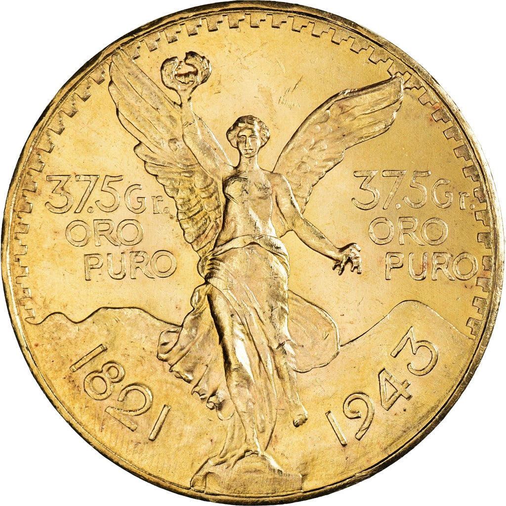 Monnaie, Mexique, 50 Pesos, 1943, Mexico City, SUP+, Or, KM:482