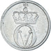Münze, Norwegen, Olav V, 10 Öre, 1964, S+, Kupfer-Nickel, KM:411