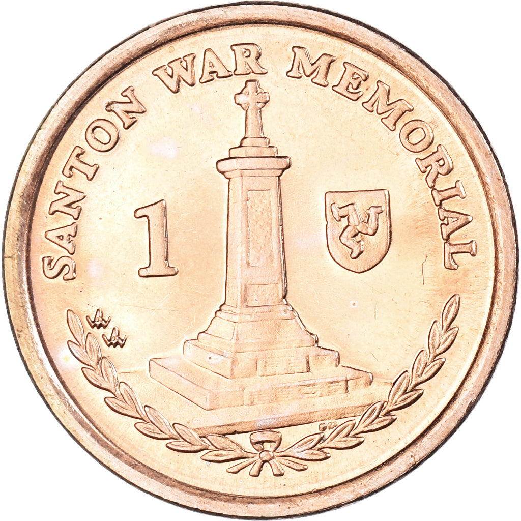Münze, Isle of Man, Elizabeth II, Penny, 2008, Pobjoy Mint, UNZ, Copper Plated