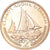 Moneda, Isla de Man, Elizabeth II, 2 Pence, 2001, Pobjoy Mint, EBC+, Cobre