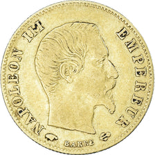 Munten, Frankrijk, Napoleon III, Napoléon III, 5 Francs, 1860, Paris, ZF, Goud