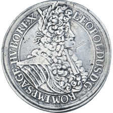 Coin, Austria, Leopold I, Thaler, 1695, Vienna, EF(40-45), Silver, KM:1275.3