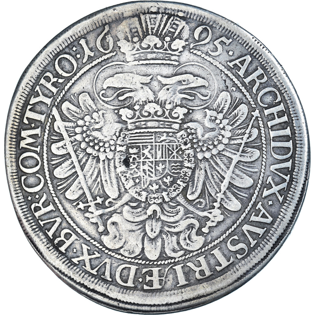 Coin, Austria, Leopold I, Thaler, 1695, Vienna, EF(40-45), Silver, KM:1275.3