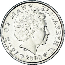 Coin, Isle of Man, Elizabeth II, 5 Pence, 2008, Pobjoy Mint, MS(60-62)