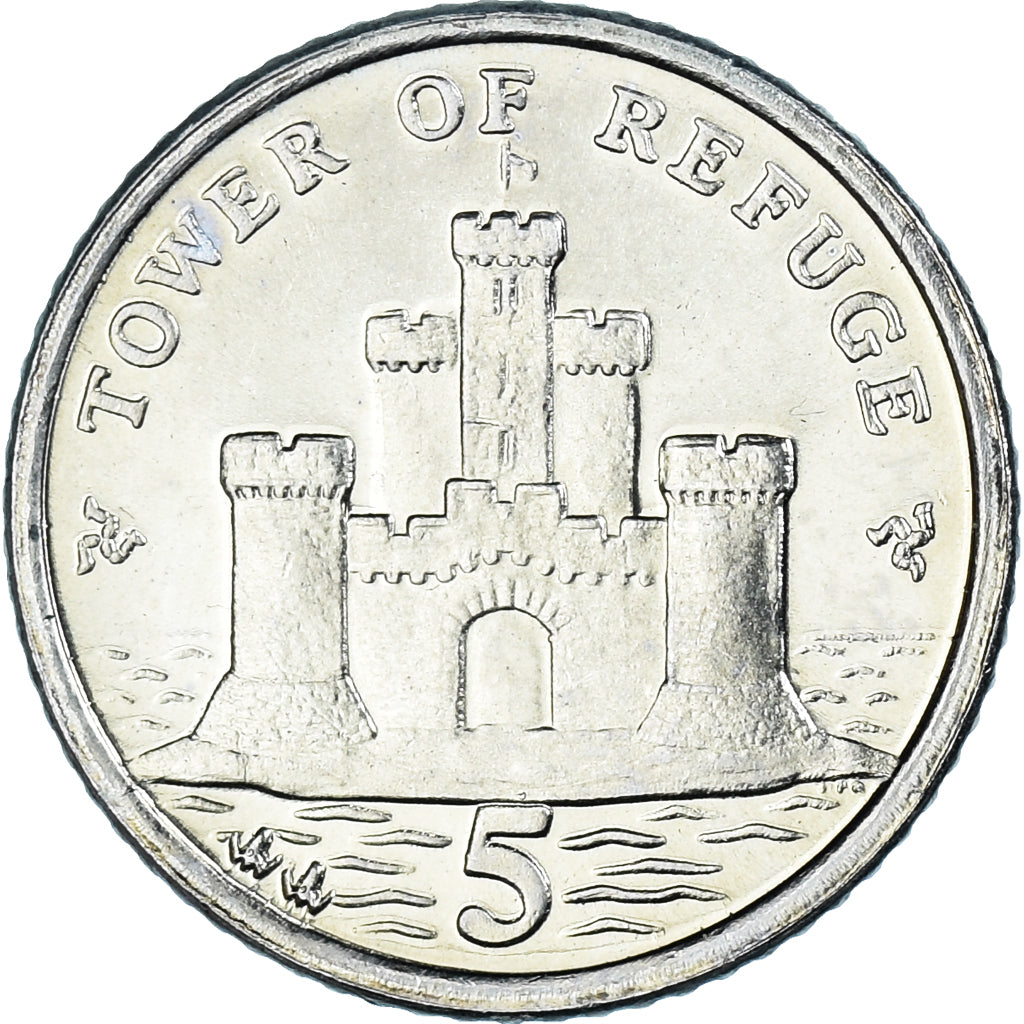 Coin, Isle of Man, Elizabeth II, 5 Pence, 2008, Pobjoy Mint, MS(60-62)