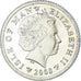 Moeda, Ilha de Man, Elizabeth II, 10 Pence, 2008, Pobjoy Mint, MS(63)