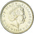 Moeda, Ilha de Man, Elizabeth II, Pound, 2008, Pobjoy Mint, AU(55-58)