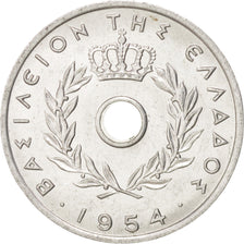 Moneta, Grecia, 5 Lepta, 1954, SPL+, Alluminio, KM:77
