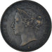 Coin, Jersey, Victoria, 1/12 Shilling, 1877, Heaton, EF(40-45), Bronze, KM:8