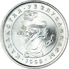 Coin, Kazakhstan, 5 Tenge, 1993, MS(60-62), Copper-nickel, KM:9