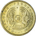 Coin, Kazakhstan, 20 Tyin, 1993, MS(60-62), Copper Plated Zinc, KM:4a