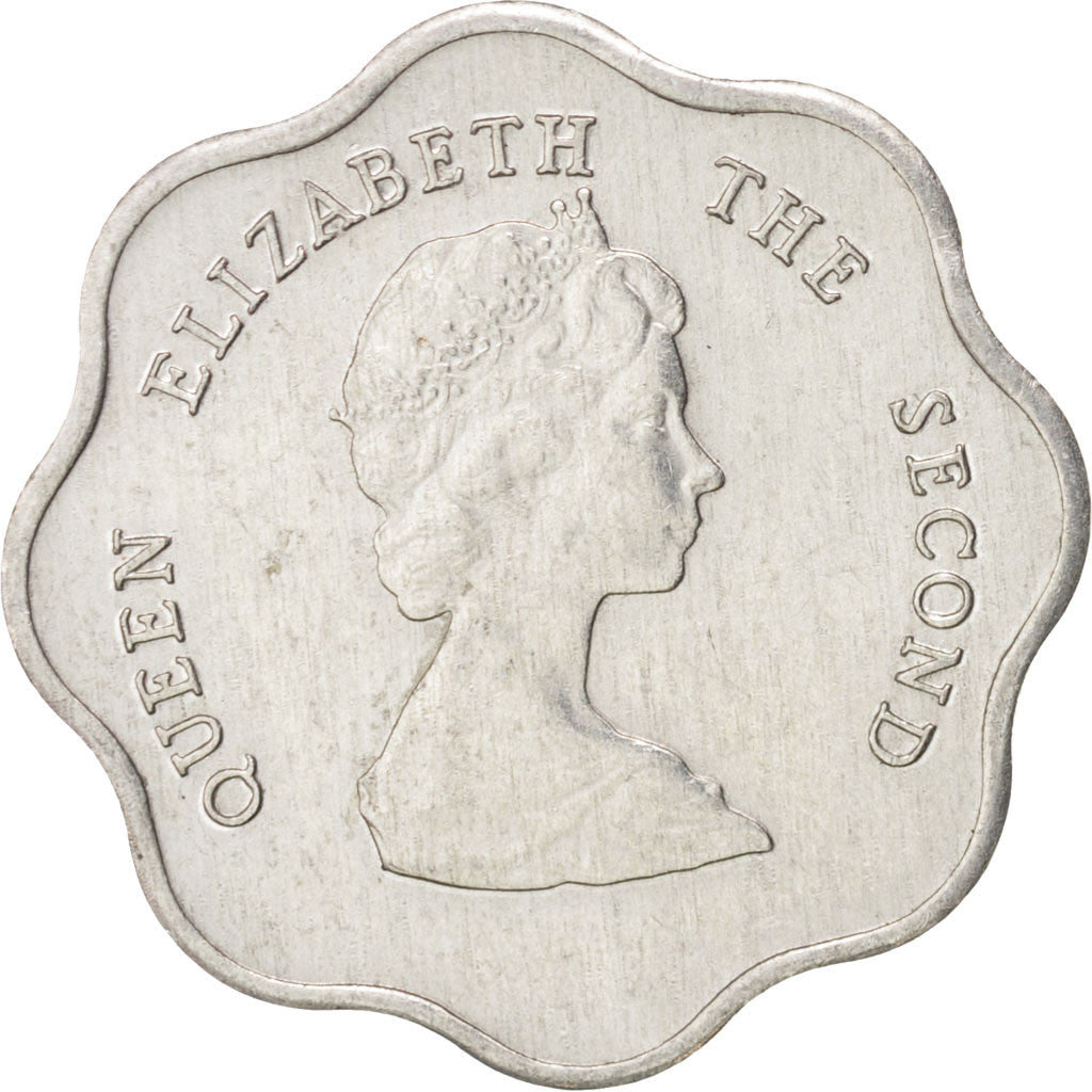 Moneta, Stati dei Caraibi Orientali, Elizabeth II, 5 Cents, 1981, SPL-