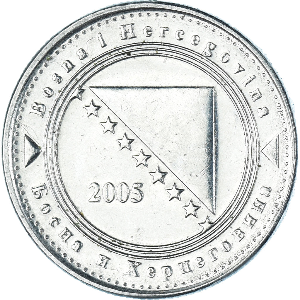 Coin, Bosnia - Herzegovina, 5 Feninga, 2005, British Royal Mint, VF(30-35)