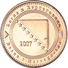 Moneta, Bośnia-Hercegowina, 20 Feninga, 2007, MS(60-62), Miedź platerowana