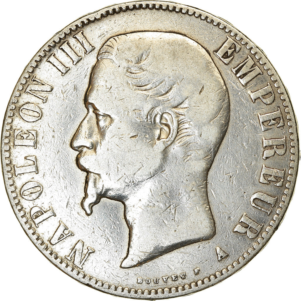 Monnaie, France, Napoleon III, Napoléon III, 5 Francs, 1856, Paris, TB, Argent
