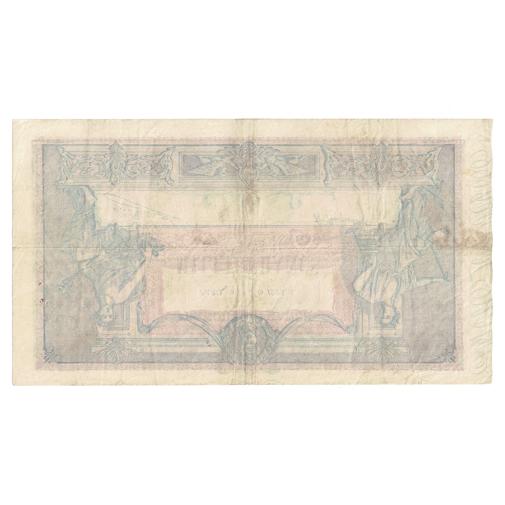 Francia, 1000 Francs, Bleu et Rose, 1926, 1926-06-19, BB, Fayette:36.42, KM:67j