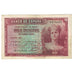 Biljet, Spanje, 10 Pesetas, 1935 (1936), KM:86a, TB+