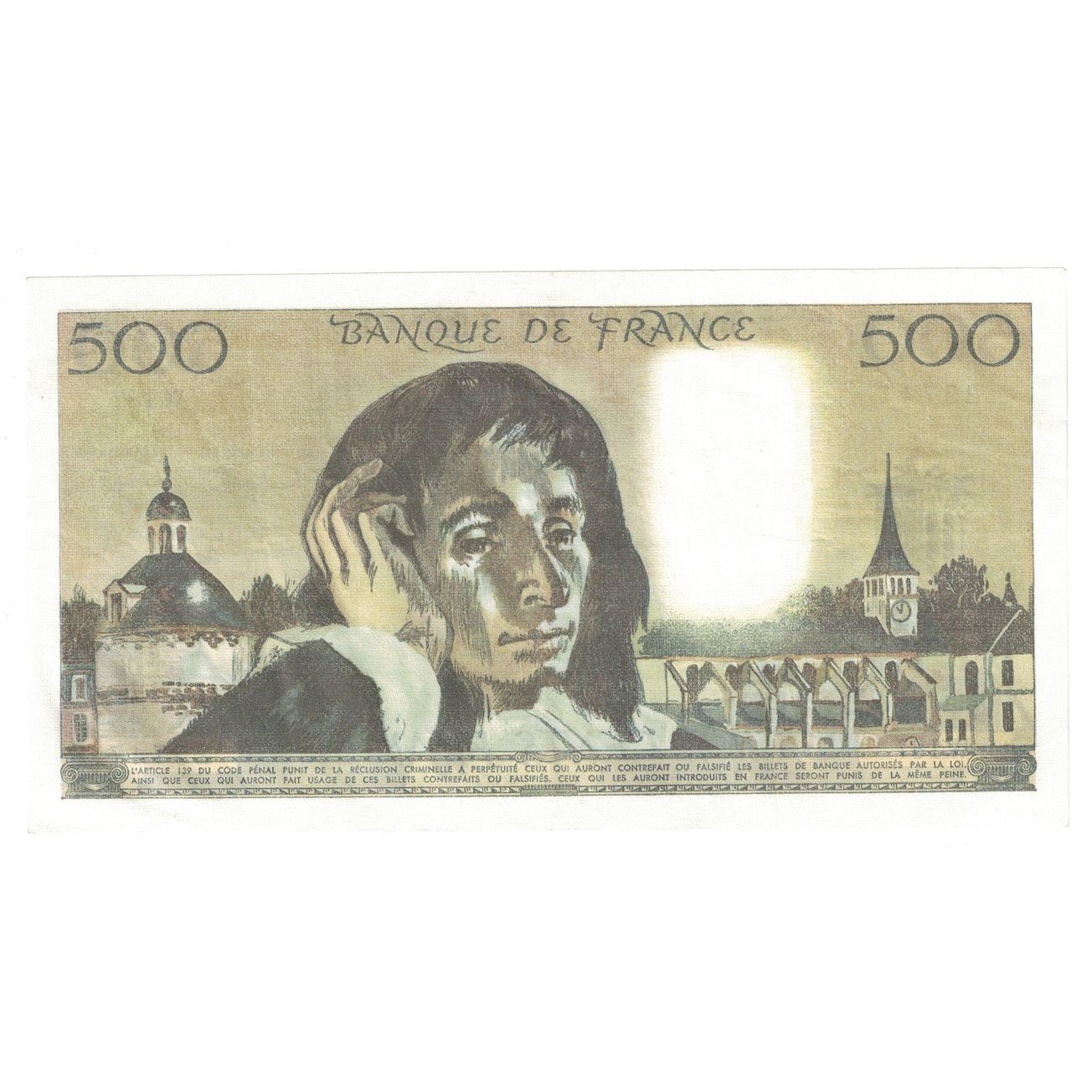 Francia, 500 Francs, Pascal, 1983, 1983-06-02, SPL-, Fayette:71.29, KM:156e
