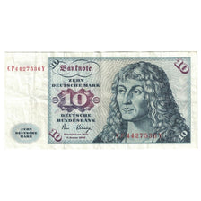 Banconote, GERMANIA - REPUBBLICA FEDERALE, 10 Deutsche Mark, 1980, 1980-01-02