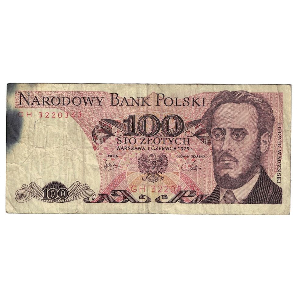 Banknote, Poland, 100 Zlotych, 1979, 1979-06-01, KM:143c, VF(20-25)