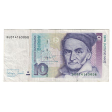 Banconote, GERMANIA - REPUBBLICA FEDERALE, 10 Deutsche Mark, 1993, 1993-10-01