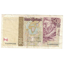 Geldschein, Portugal, 500 Escudos, 1997, 1997-04-17, KM:187a, S+