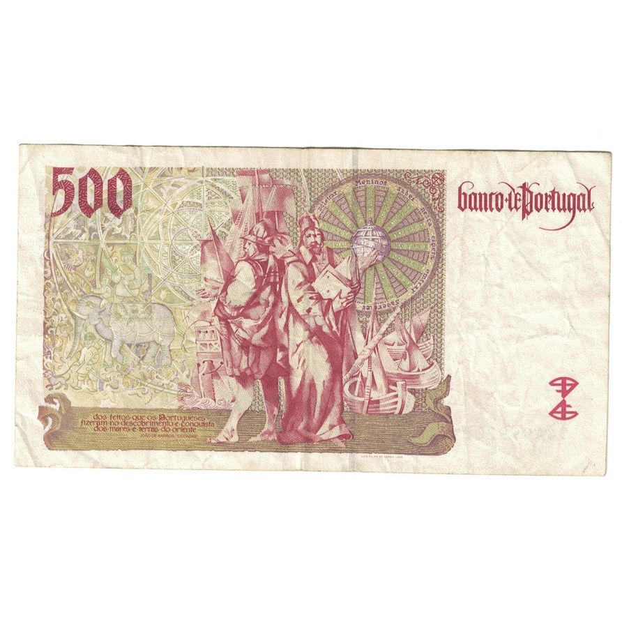 Geldschein, Portugal, 500 Escudos, 1997, 1997-04-17, KM:187a, S+