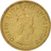 Coin, Jersey, Elizabeth II, 1/4 Shilling, 3 Pence, 1957, AU(50-53)