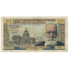 França, 5 Nouveaux Francs, Victor Hugo, 1959, 1959-07-02, F(12-15)