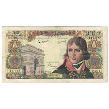 França, 100 Nouveaux Francs, Bonaparte, 1962, 1962-12-06, VF(20-25)