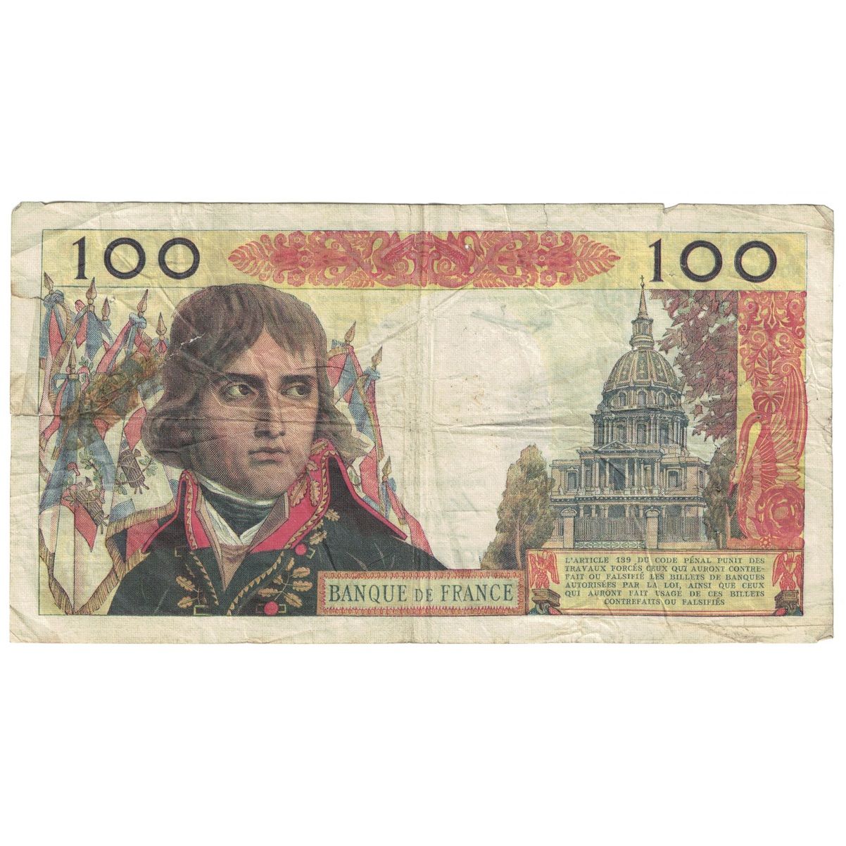Frankreich, 100 Nouveaux Francs, Bonaparte, 1962, 1962-12-06, S, Fayette:59.18