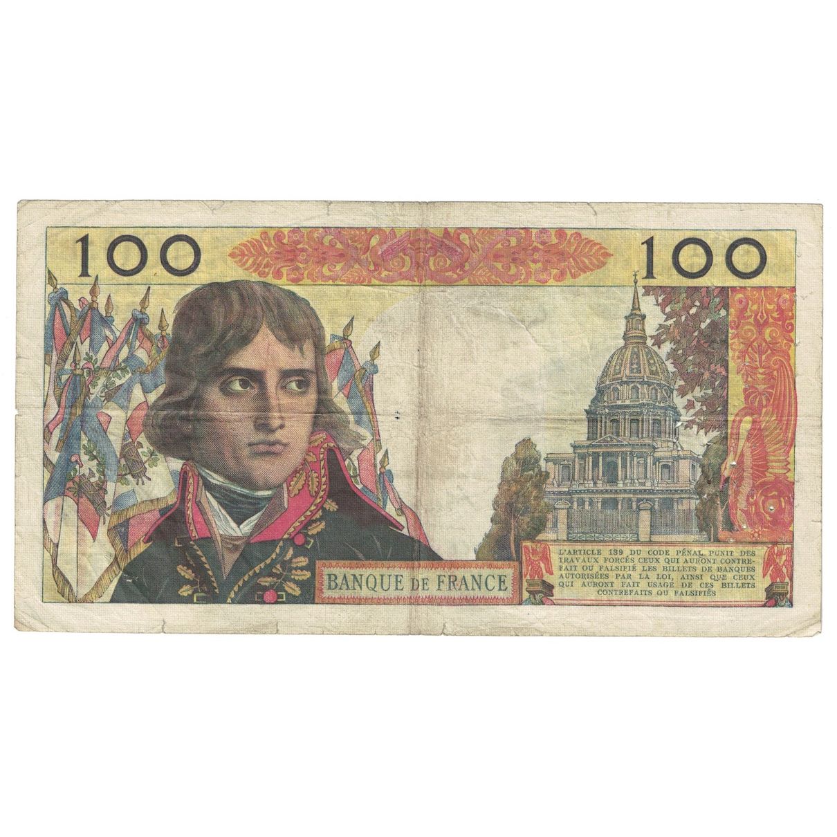 Francia, 100 Nouveaux Francs, Bonaparte, 1959, 1959-06-04, B+, Fayette:59.02