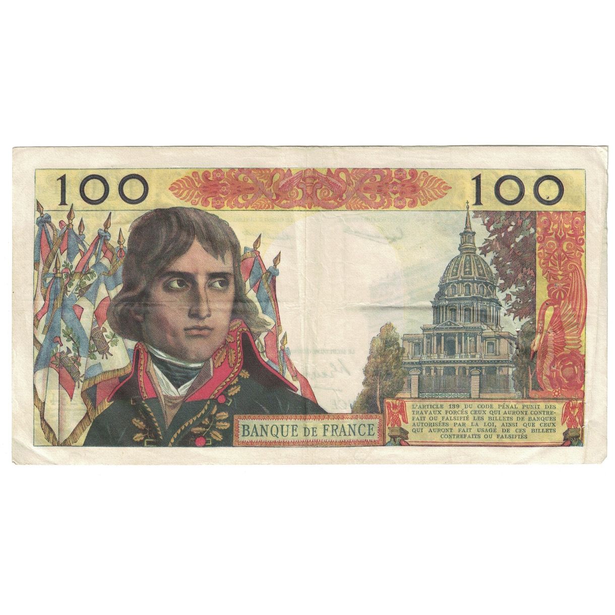 Frankrijk, 100 Nouveaux Francs, Bonaparte, 1963, 1963-03-07, TB+, Fayette:59.20