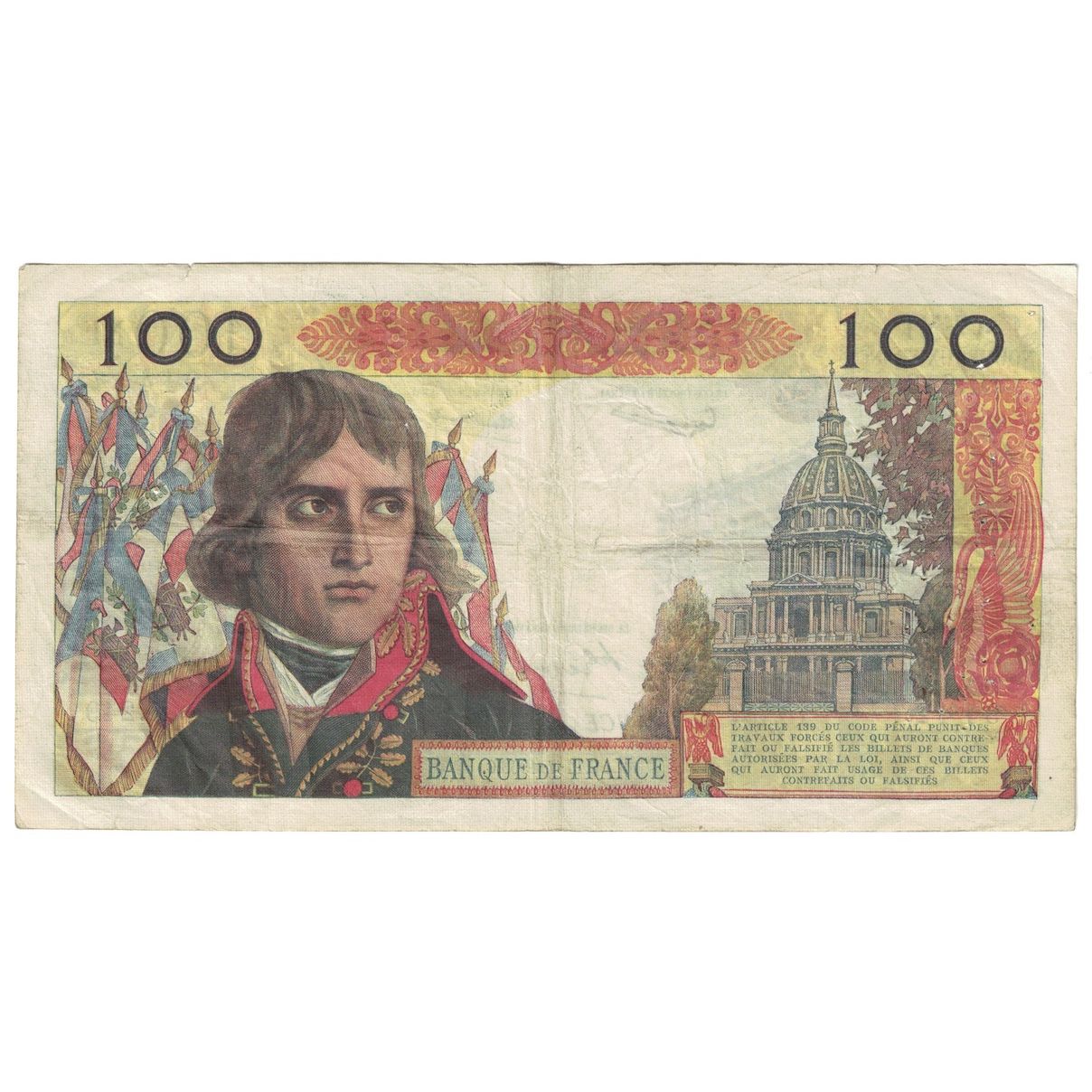 France, 100 Nouveaux Francs, Bonaparte, 1963, 1963-07-11, VF(30-35)