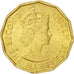 Fiji, Elizabeth II, Threepence, 1967, SUP, Nickel-brass, KM:22