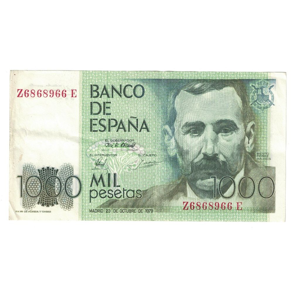 Banknote, Spain, 1000 Pesetas, 1979, KM:158, VF(30-35)