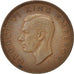 Münze, Neuseeland, George VI, Penny, 1940, SS+, Bronze, KM:13