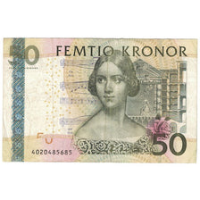 Biljet, Zweden, 50 Kronor, 2004, KM:64a, TB+