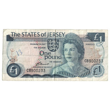 Banknote, Jersey, 1 Pound, Undated (1976-1988), KM:11a, VF(30-35)