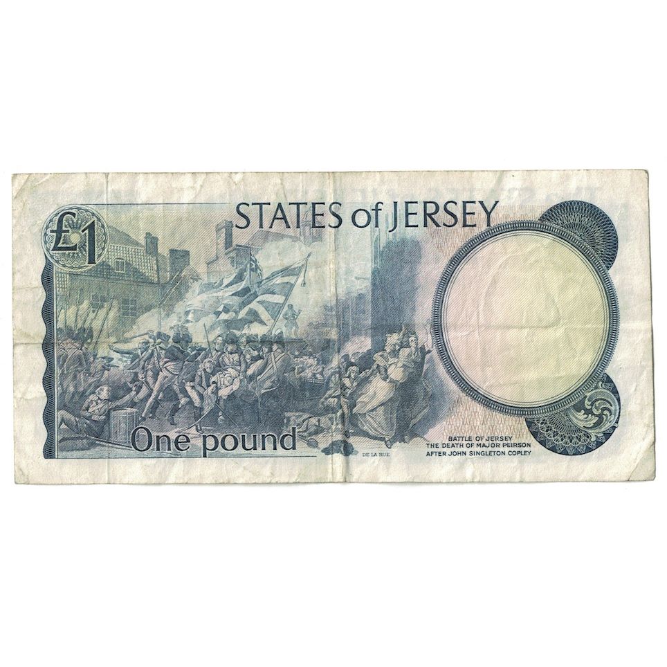 Banknote, Jersey, 1 Pound, Undated (1976-1988), KM:11a, VF(30-35)