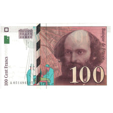 France, 100 Francs, Cézanne, 1998, A.051, UNC(64), Fayette:74.2, KM:158a