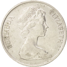 Bermuda, Elizabeth II, 25 Cents, 1979, AU(50-53), Copper-nickel, KM:18