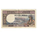 Billete, 100 Francs, 1972, Nuevas Hébridas, KM:18b, BC+