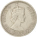MALAYA & BRITISH BORNEO, 10 Cents, 1956, EF(40-45), Copper-nickel, KM:2