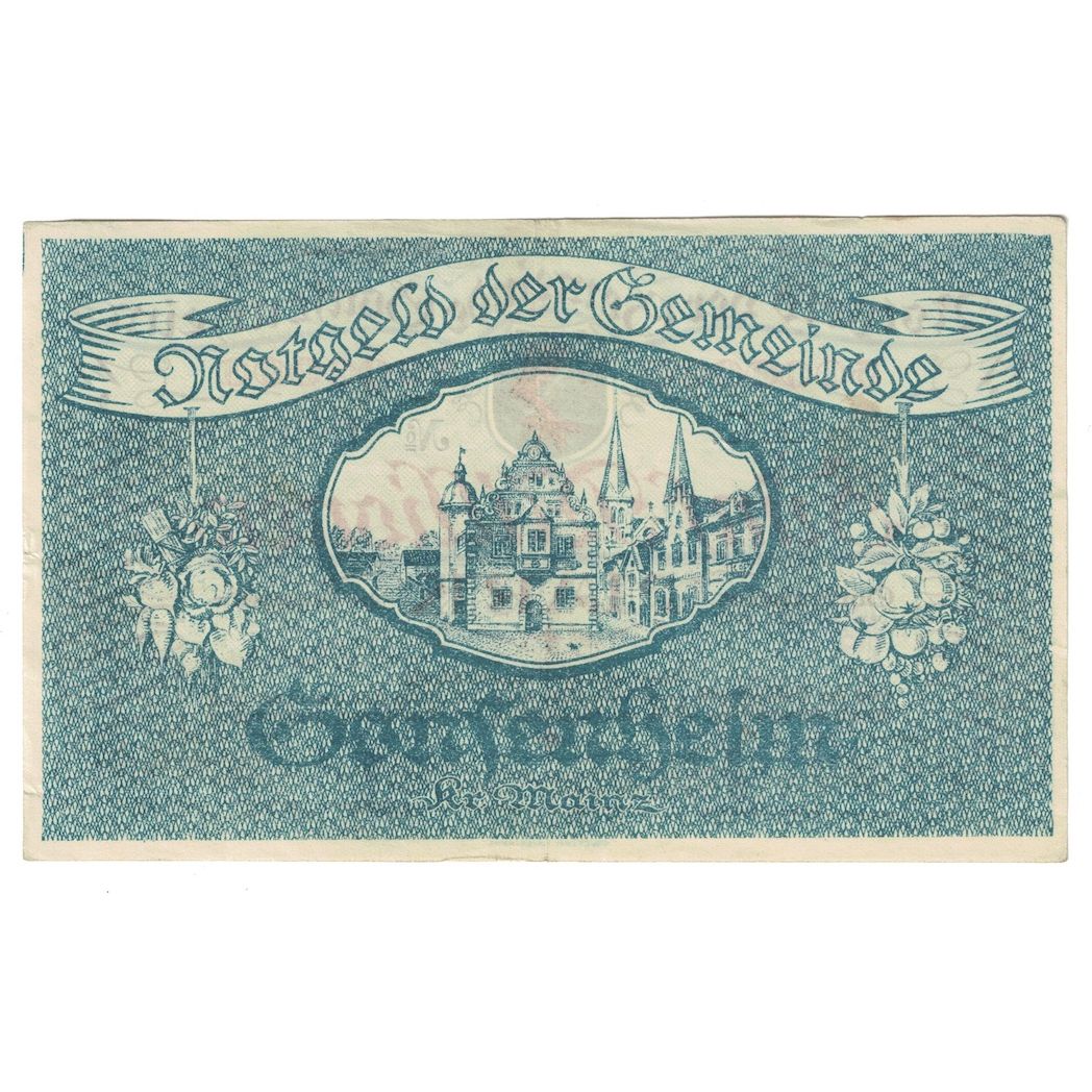 Banknot, Niemcy, 5000000 Mark, 1923, 1923-08-27, Confenheim, Notgeld, UNC(60-62)